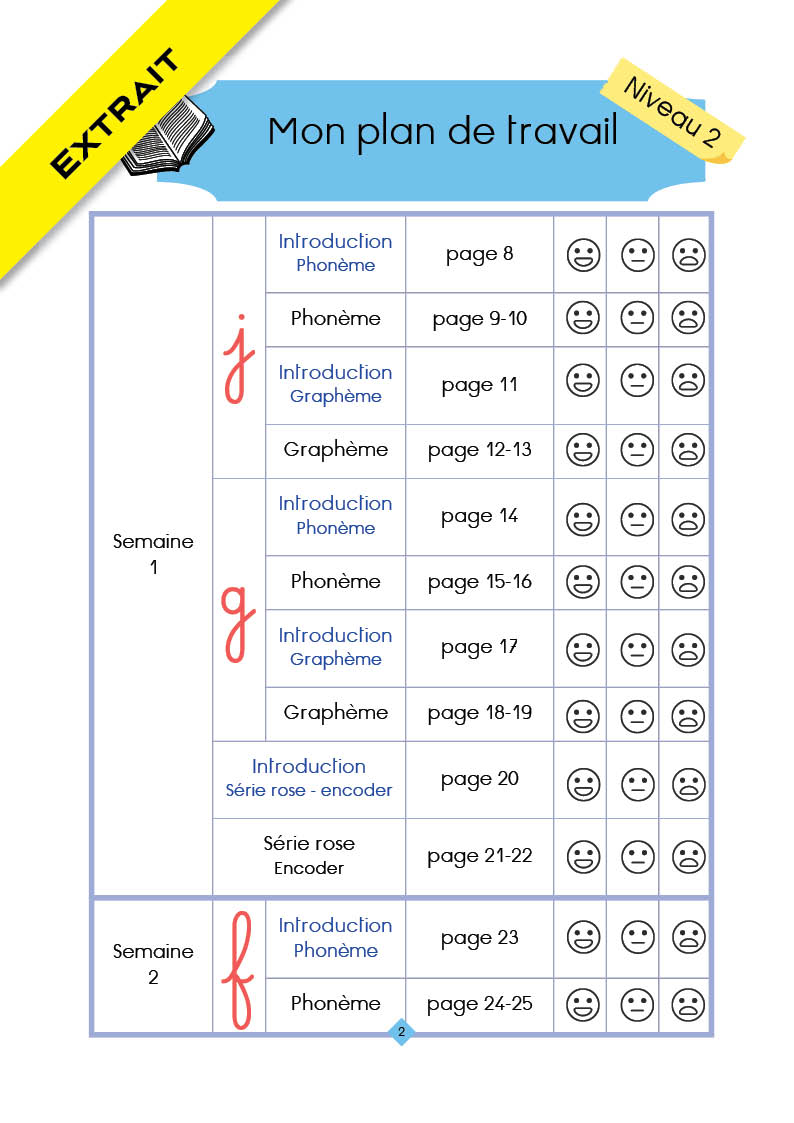 Manuel Montessori Lecture CP Niveau 2
