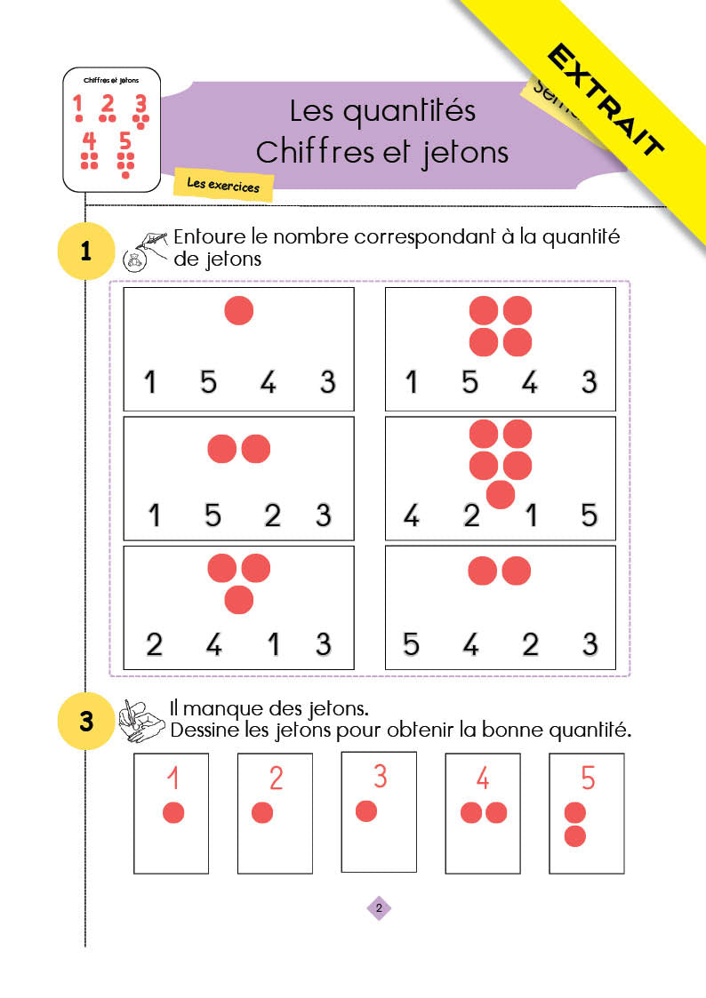 Manuel Montessori Mathématiques CP Niveau 1