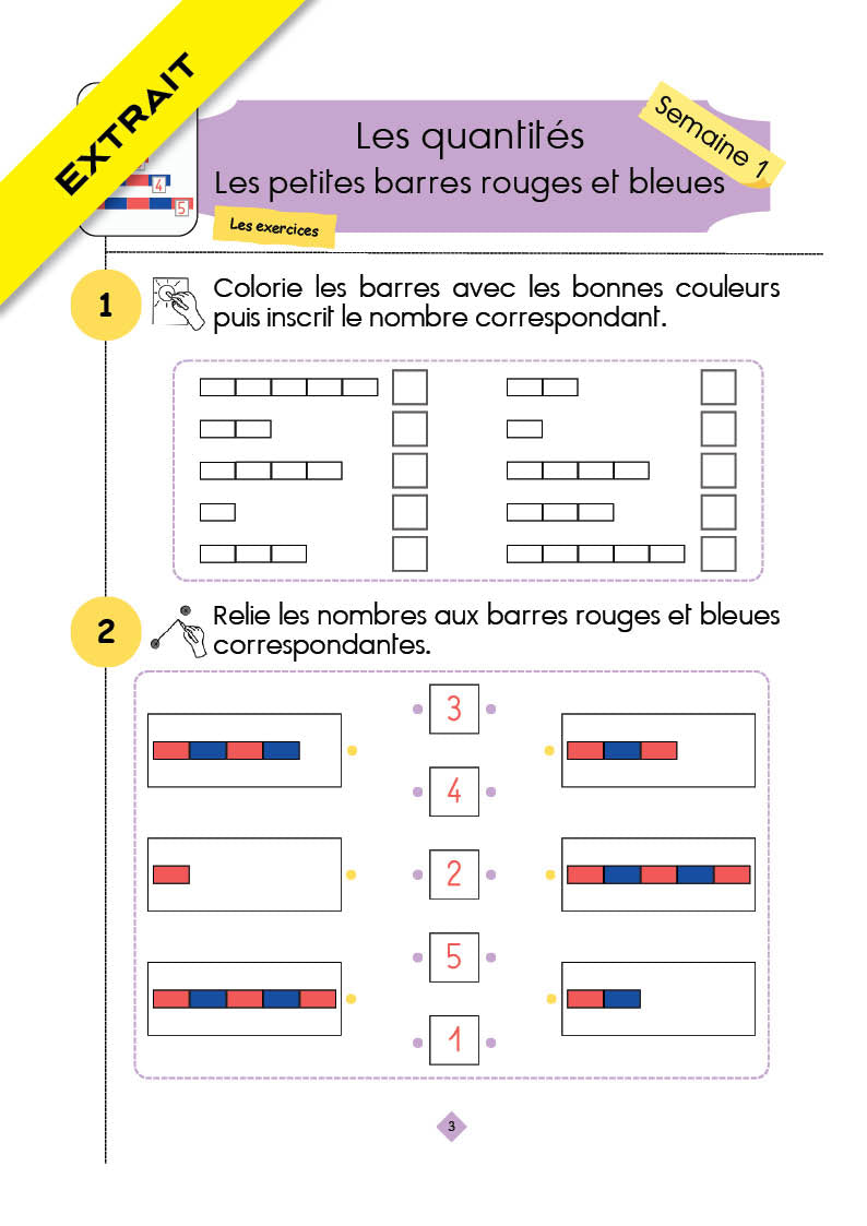 Manuel Montessori Mathématiques CP Niveau 1
