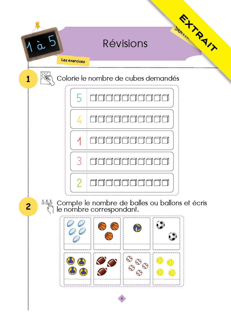 Manuel Montessori Mathématiques CP Niveau 1