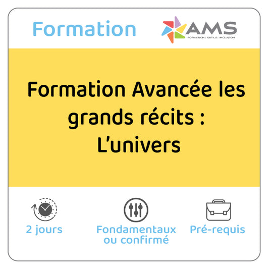 Formation Avancéeles grands récits : L' univers