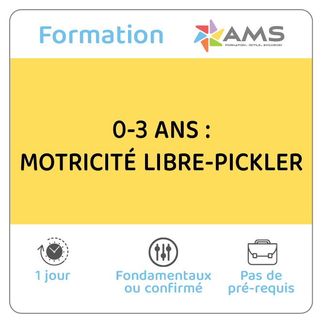 Formation Motricité Libre 0-3 ans PICKLER