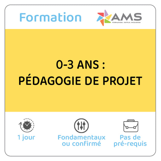formation 0-3 ans : Pédagogie de Projet