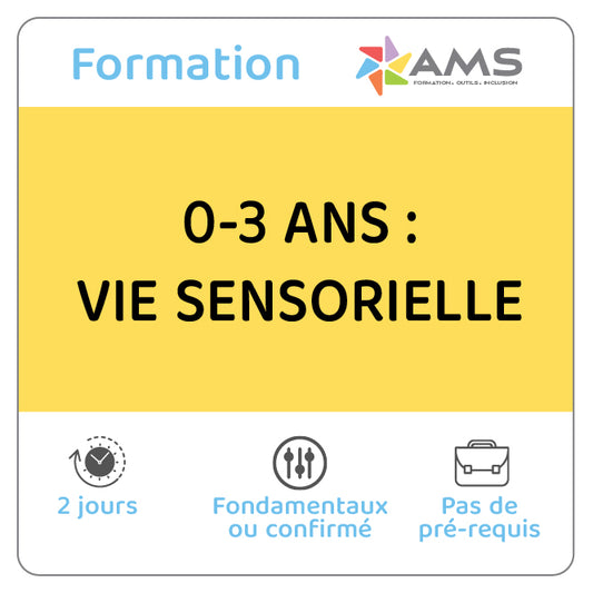 Formation 0-3 ans : Vie Sensorielle