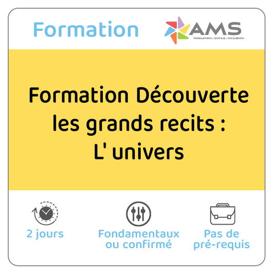Formation Découverte les grands recits : L' univers