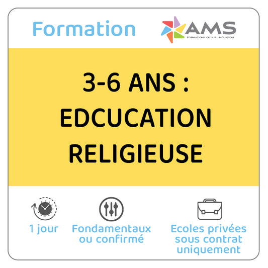 Formation 3-6 ans : Éducation religieuse