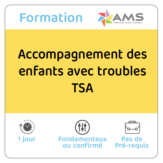 Accompagnement des enfants avec troubles TSA