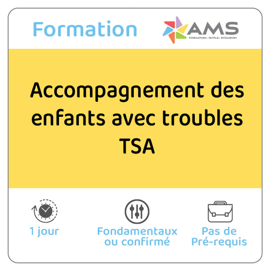 Accompagnement des enfants avec troubles TSA