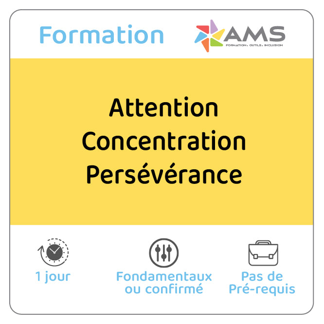 Attention Concentration Persévérance
