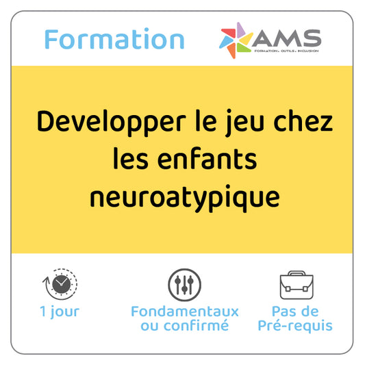 Developper le jeu chez les enfants neuroatypique