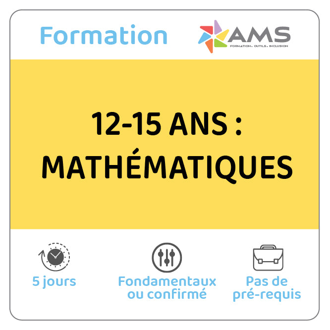Formation 12-15 ans : Mathématique