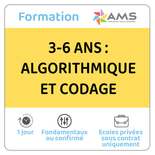 Formation 3-6 ans :Algorithmique et Codage
