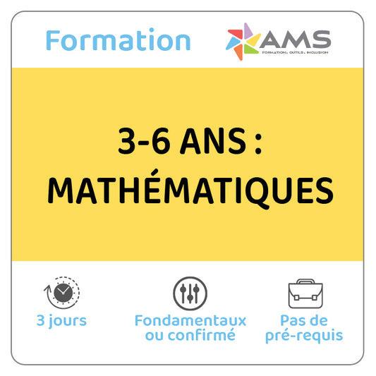 Formation 3-6 ans : Mathématiques