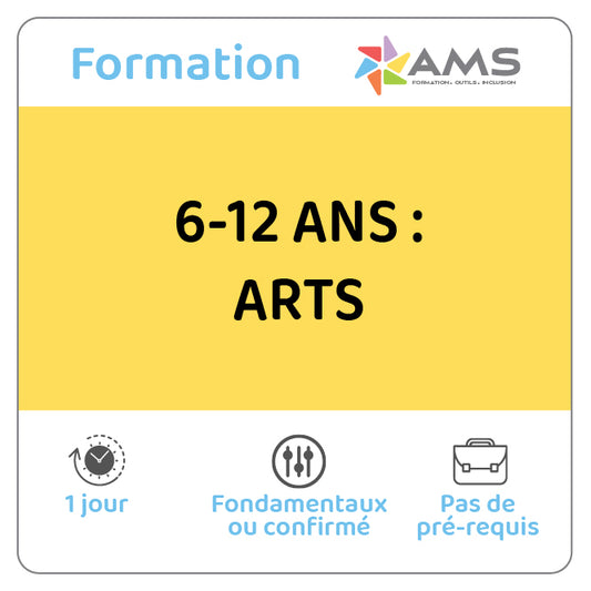 Formation 6-12 ans: Arts