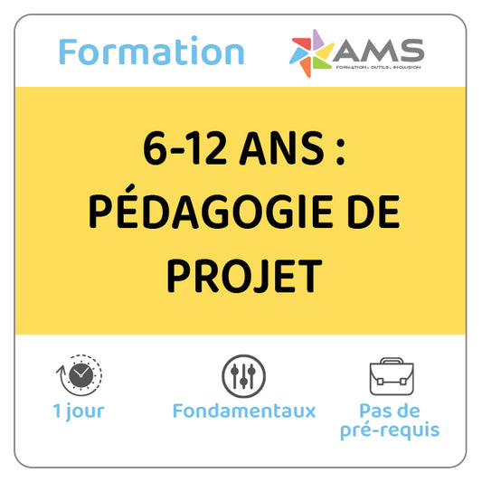 Formation 6-12 ans: Pédagogie de projet
