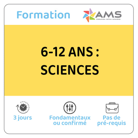 Formation 6-12 ans : Science