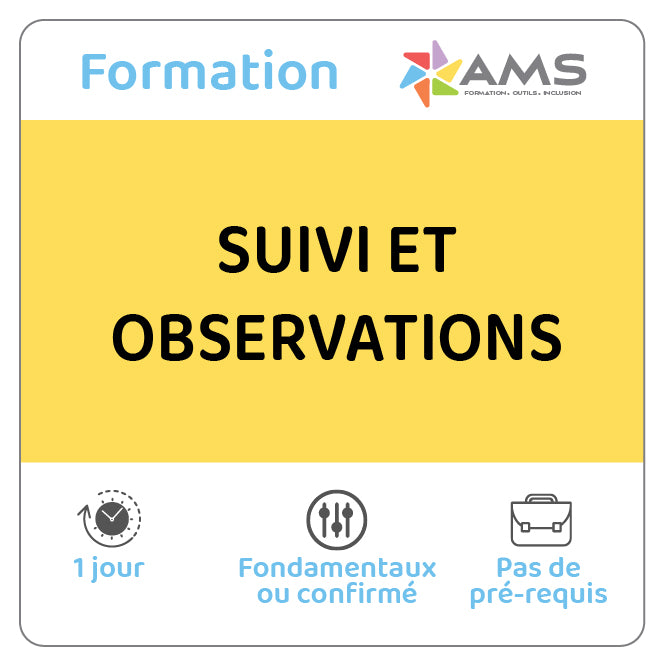 Formation suivi et observations