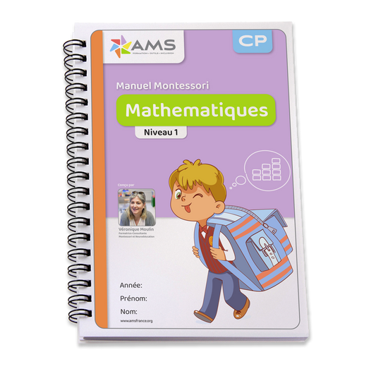 Manuel Montessori Mathématiques CP Niveau 1
