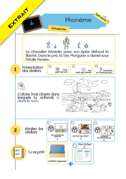 Manuel Montessori Lecture CP Niveau 1