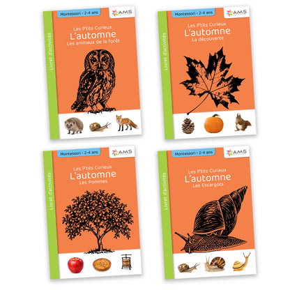 Les P'tits curieux : Collection Automne