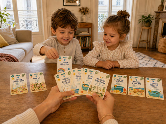 Cartes d'activités d'été