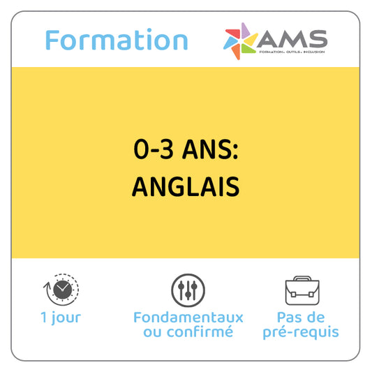 formation 0-3 ans : Anglais