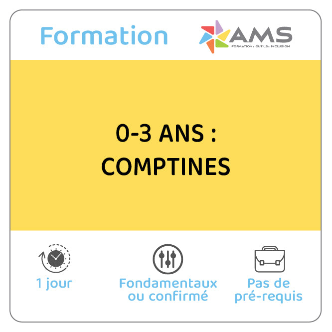 formation 0-3 ans : Comptine