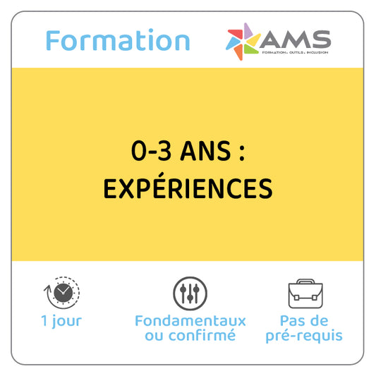 formation 0-3 ans : Expérience