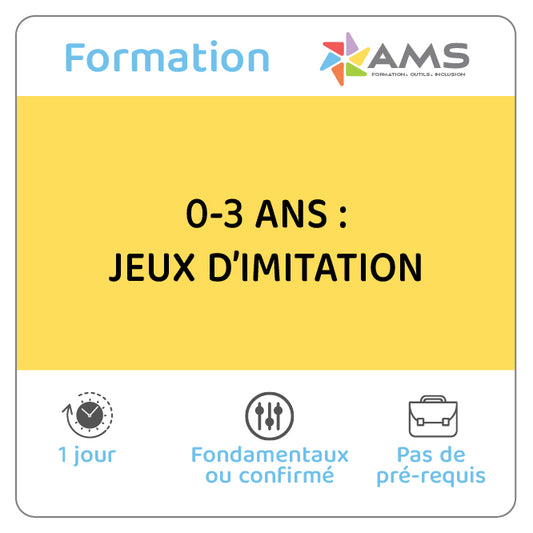formation 0-3 ans : Jeux d'imitation