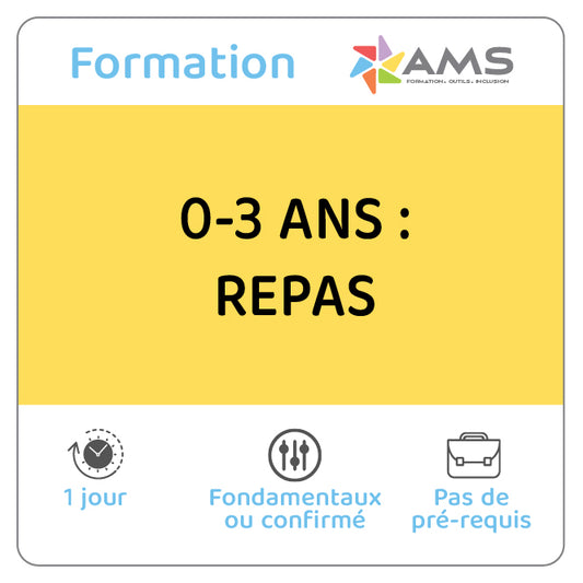 formation 0-3 ans : Repas