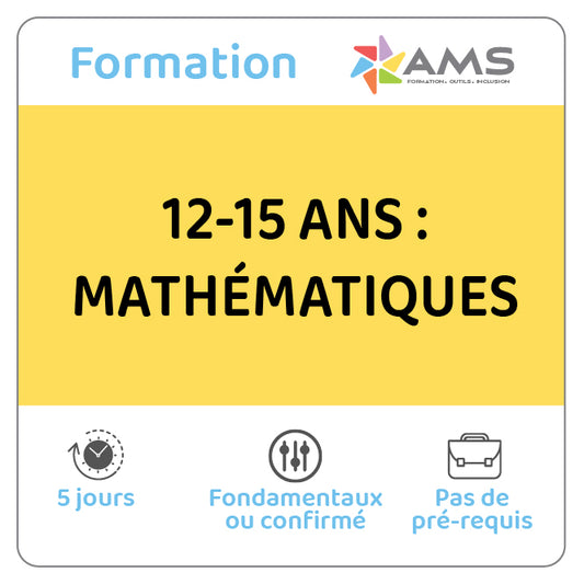 Formation 12-15 ans : Mathématique
