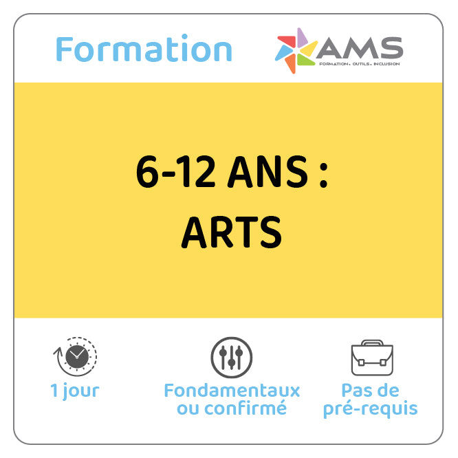 Formation 6-12 ans: Arts
