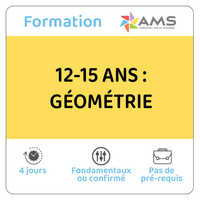 Formation 12-15 ans : Géométrie