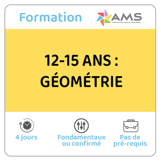 Formation 12-15 ans : Géométrie