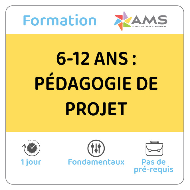 Formation 6-12 ans: Pédagogie de projet