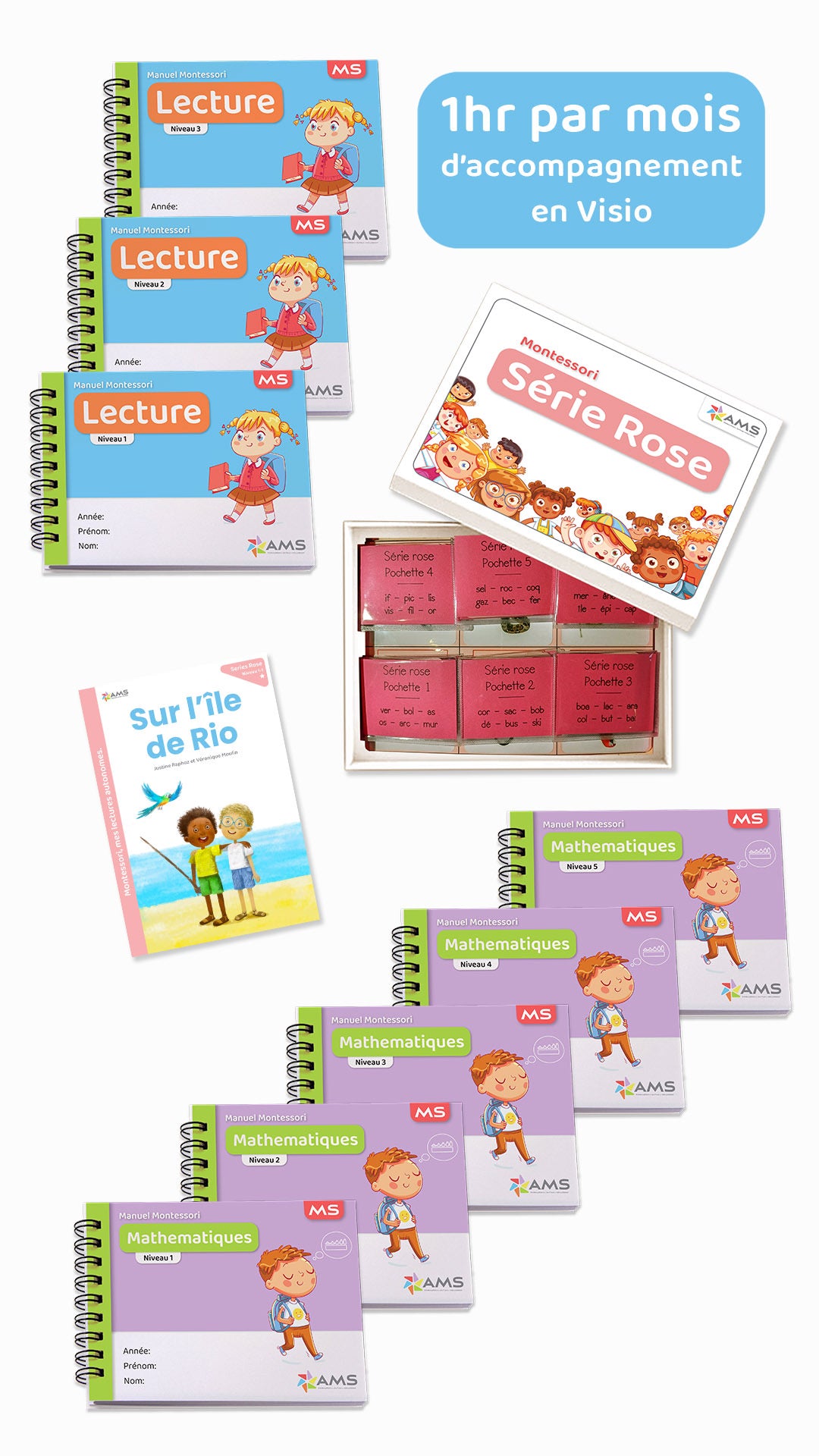 Pack MATHS/LECTURE MS (programme complet)