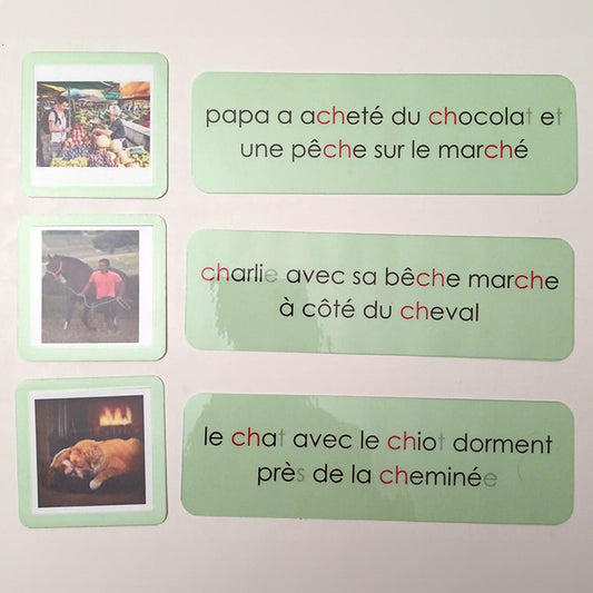 Série vertes Montessori 12 planches